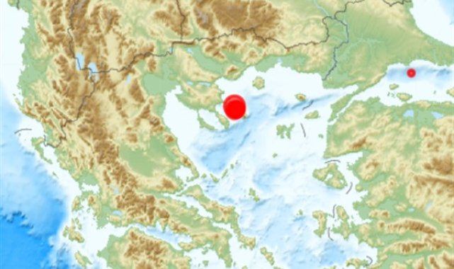 Türkiye'de hissedilen bir deprem meydana geldi