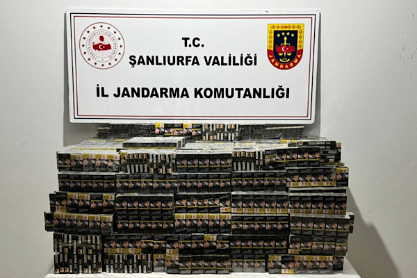 Şanlıurfa’da kaçak tütün operasyonu
