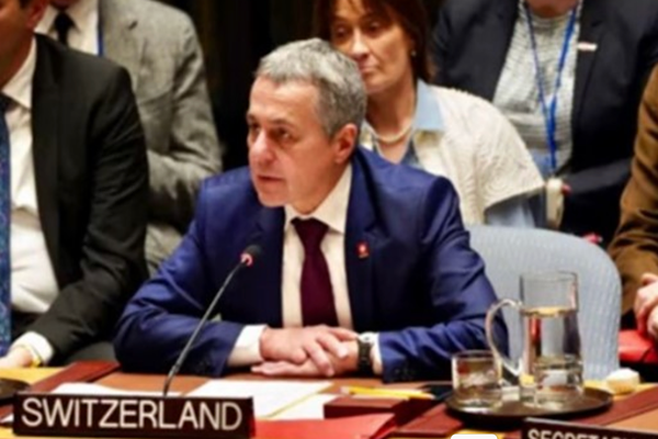 İsviçre Dışişleri Bakanı Cassis’ten Filistin’e destek