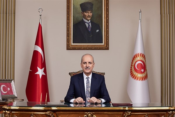 TBMM Başkanı Kurtulmuş, Üçlü Parlamento Başkanları Toplantısı açılışına katıldı