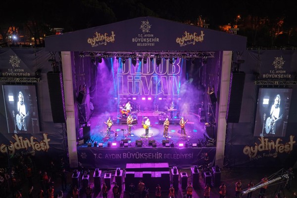 Aydınfest Gençlik Festivali, ikinci gününde de devam etti