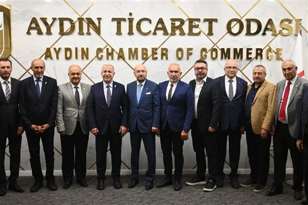 Özdağ, Aydın Ticaret Odası’nı ziyaret etti