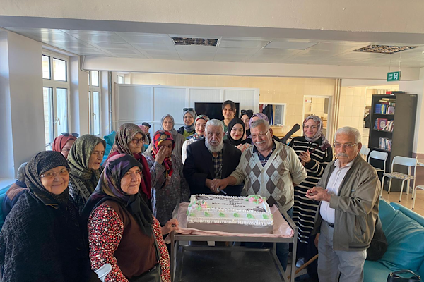 Nefise Sultan Kız Yurdu öğrencilerinden huzurevi ziyareti