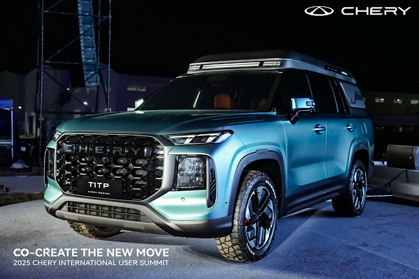 Chery, dünyanın ilk 7 koltuklu dönüştürülebilir Multi-SUV modelini tanıttı