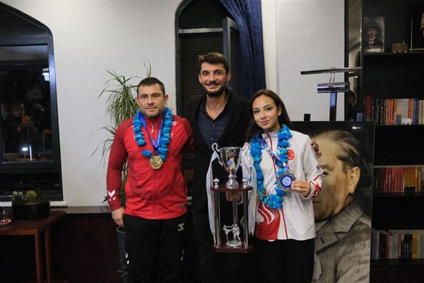 Dünya şampiyonları, Sapanca’da karşılandı