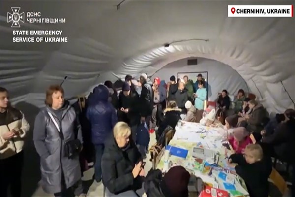 Rus insansız hava araçları Ukrayna’nın bazı bölgelerini karanlığa gömdü