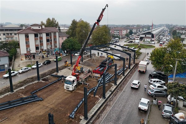 Düzce Tuhafiyeciler Kapalı Pazarında sona yaklaşıldı