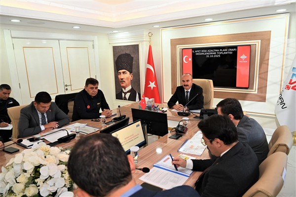 Batman’da İl Afet Risk Azaltma Planları Değerlendirme Toplantısı yapıldı