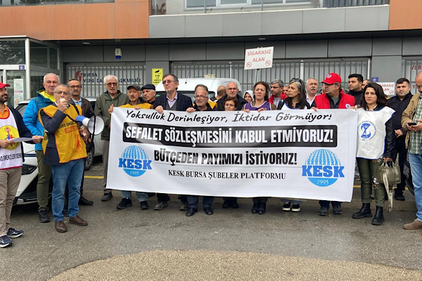 KESK ve BES’ten eylem