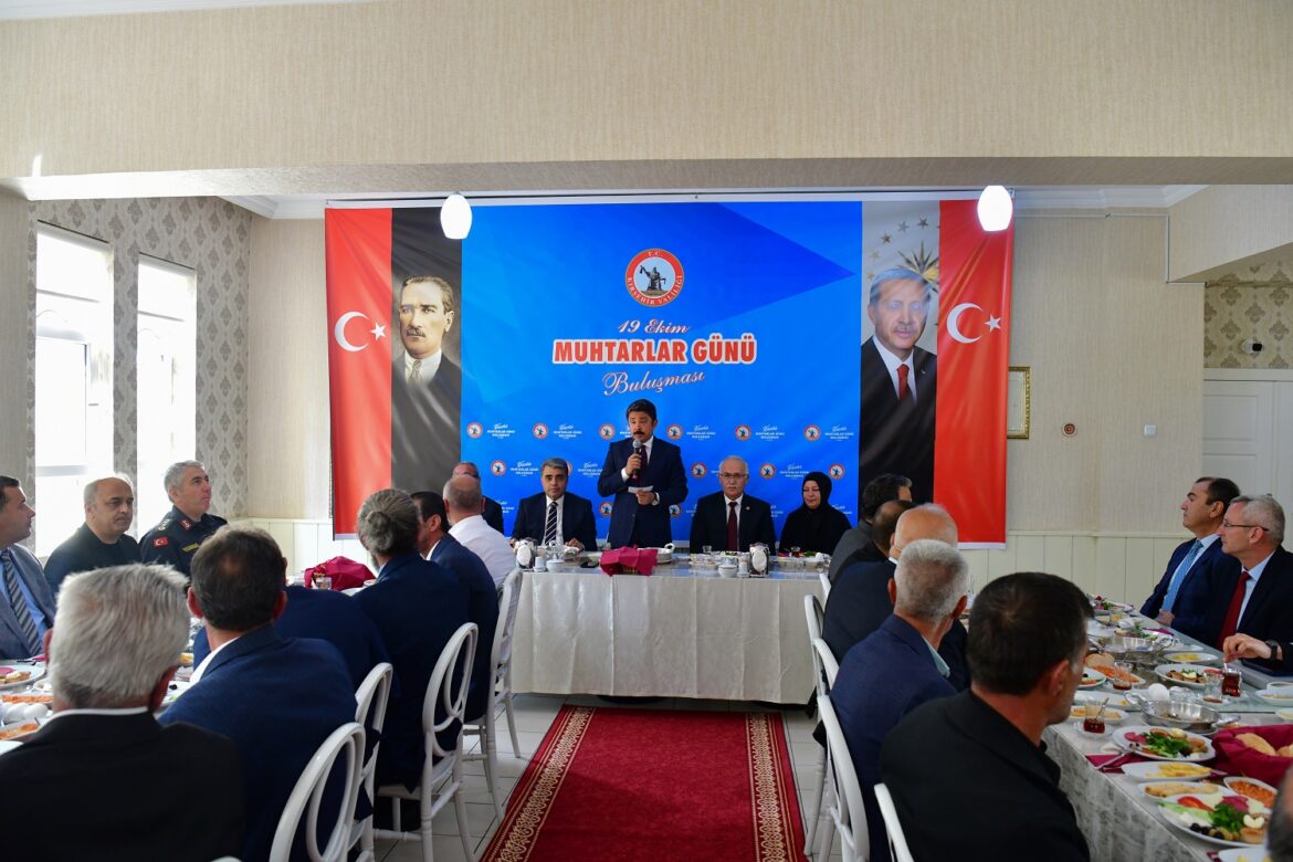 Kırşehir Valisi Demiryürek: Muhtarlar Günü kutlu olsun