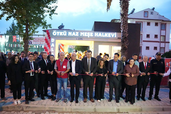 Dalaman’da Öykü Nas Meşe Halkevi ve Muhtarlık Binası açıldı