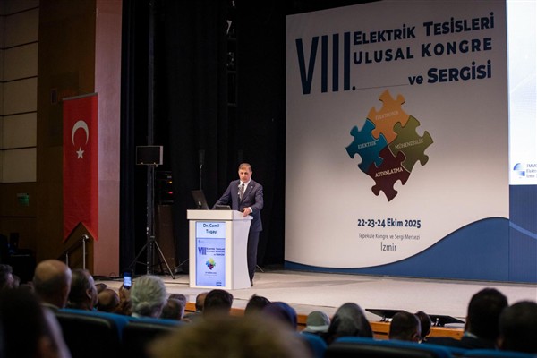 Başkan Tugay, 8. Elektrik Tesisleri Ulusal Kongre ve Sergisi’ni açtı